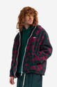 Drôle de Monsieur jacket with red CT112.GREEN