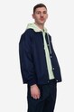 Drôle de Monsieur jacket Drôle De Monsieur La Veste Twill NFPM JT138 NAVY JT138.NAVY
