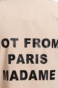 Drôle de Monsieur jacket La Veste Classic Not From Paris Madame beige PERM.JT008.BG