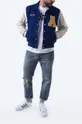 Alife wool bomber jacket  Insole: 100% Polyester Material 1: 60% Wool, 40% Polyester Material 2: 100% PU
