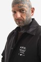 A.P.C. jacket . Blouson Vadim black PAAES.H02705