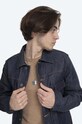 Бавовняна джинсова куртка A.P.C. Kurtka A.P.C. Veste Jean Work CODBS-H02191 INDIGO темно-синій CODBS.H02191