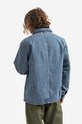 Clothing A.P.C. cotton denim jacket A.P.C. Nathanael COEVP-H02609 INDIGO COEVP.H02609 blue