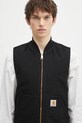 Pamučni prsluk Carhartt WIP crna I026457.BLACK