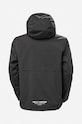 Helly Hansen rain jacket Move Hooded Rain Jacket black 53757