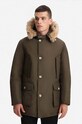 Woolrich piumino isolamento in piuma verde CFWOOU0482MRUT0001