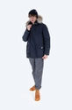 Woolrich kurtka puchowa granatowy