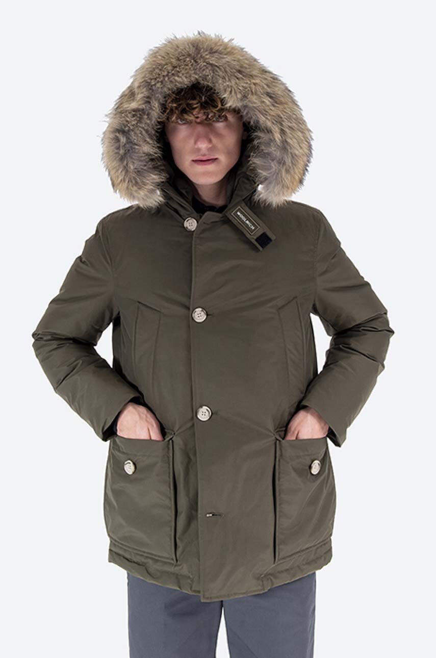 зелений Пухова куртка Woolrich Чоловічий