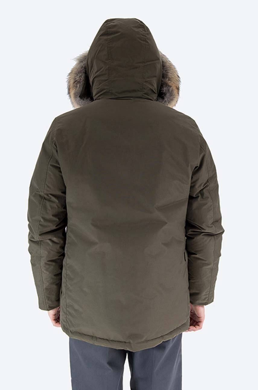 Woolrich down jacket  Filling: 80% Duck down, 20% Duck feathers Basic material: 60% Cotton, 40% Polyamide