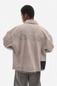 Clothing A-COLD-WALL* cotton denim jacket Overdye Denim ACWMH023 gray
