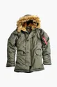 Bunda Alpha Industries Explorer  Základná látka: 53 % Nylón, 47 % Polyester Podšívka: 100 % Nylón