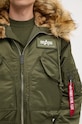 Bunda Alpha Industries 45P Hooded Custom 113145 257 113145.257 zelená