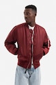 Alpha Industries bomber dzseki MA-1 100101 184 nem szigetelt piros 100101.184