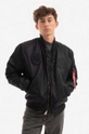 czarny Alpha Industries kurtka bomber MA-1 VF NASA Męski