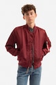 Bomber bunda Alpha Industries MA-1 VF 59 191118 184 přechodné burgundské 191118.184