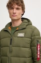 Alpha Industries rövid kabát Hooded Puffer Alpha FD zöld 118113.257
