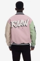 Aries bomber jacket pink