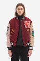 Aries bomber jacket AR70200 maroon AA00