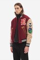 Aries bomber jacket AR70200 maroon