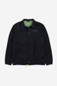 Яке PLEASURES Bended Coach Jacket черен P23SP005