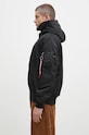 Μπουφάν Alpha Industries MA-1 Hooded μαύρο 158104.03