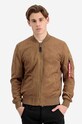 Alpha Industries bomber jacket MA-1 VF Vegan Suede 106107 13 106107.13