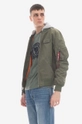 zöld Alpha Industries rövid kabát MA-1 TT Hood BP Ref. 1613 1 Férfi