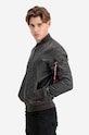 Alpha Industries geacă bomber cu două fețe MA-1 LW AOP Rainbow gri 106109.136