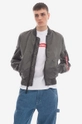 Alpha Industries giacca bomber MA-1 VF LW Battlewash non isolato grigio 106110.89