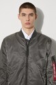 Alpha Industries bomber jacket MA-1 VF LW Battlewash 106110 89 gray 106110.89