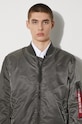 Alpha Industries bomber jacket MA-1 VF LW Battlewash 106110 89 gray 106110.89