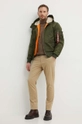 Alpha Industries jacket MA-1 Hooded green