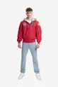 rosso Alpha Industries giacca bomber Alpha Industries MA-1 Zip Hood Apollo Uomo