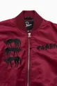 by Parra bomber jacket Stacked Pets Varsity Jacket red 49140.DEEPRED