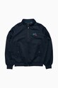 by Parra kurtka bawełniana Anxious Dog Jacket bez kaptura granatowy 49240.NAVY