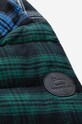 Woolrich down jacket Check Overshirt CFWOOS0080MRUT3331 blue