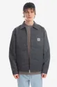 gri Carhartt WIP geacă Manu Jacket De bărbați