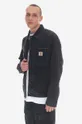Дънково яке Carhartt WIP Saledo Jacket I031925 BLACK 100% органичен памук