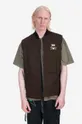 marrone Converse gilet reversibile x Patta Uomo