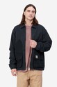 Odzież Carhartt WIP kurtka jeansowa Alma I031930 czarny