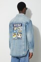 Одежда Джинсовая куртка Evisu 2ESHTM3SJ717XXDN голубой