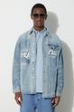 Джинсова куртка Evisu 2ESHTM3SJ717XXDN блакитний