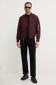 Bunda Alpha Industries 191103 burgundské SS24
