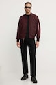Alpha Industries kurtka bomber 191103 bordowy SS24
