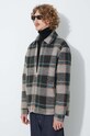 Filling Pieces wool blend jacket Flannel gray 60622209927