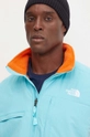 orange The North Face jacket