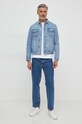 Armani Exchange kurtka jeansowa 8NZBP4.Z2P1Z.NOS niebieski AA00