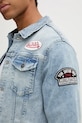 Von Dutch geacă jeans VD.1.JKT.MAX2 albastru