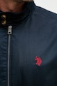 U.S. Polo Assn. kurtka przejściowa męska bawełniana Harrington MUP3260 granatowy