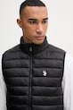 U.S. Polo Assn. bezrękawnik męski Bound Quilted Gilet czarny MUP3267